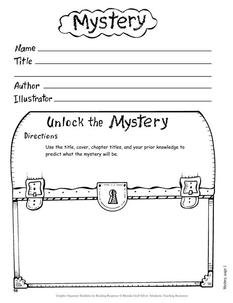 Mystery Scholastic Mystery Worksheet 2nd Grade - Mystery Worksheet 2nd Grade