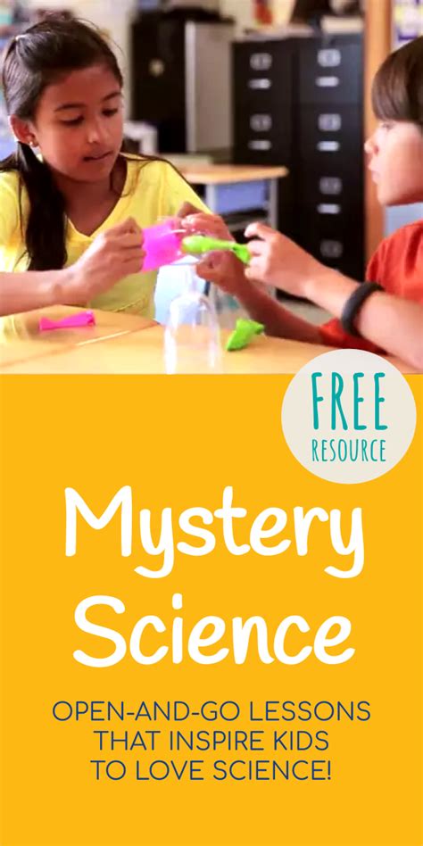 Mystery Science Lessons For Elementary Teachers Science Lesson For Kids - Science Lesson For Kids
