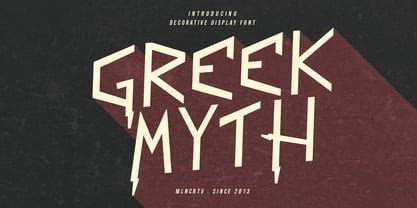 myth Fonts MyFonts