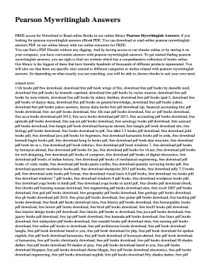 Full Download Mywritinglab Answers Pdf 