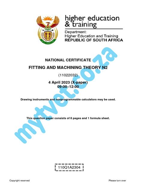 Full Download N 1 Fitting Question Papers 