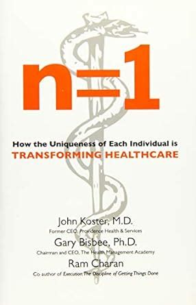 Read Online N 1 How The Uniqueness Of Each Individual Is Transforming Healthcare 
