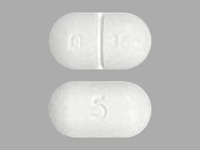 U37 white circle pill