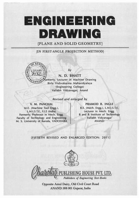 Download N D Bhatt Engineering Drawing Solutions File Type Pdf 