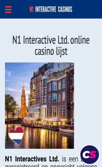 n1 casino limited pbwr belgium