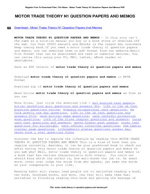 Read Online N1 Question Papers Motor Engineering 