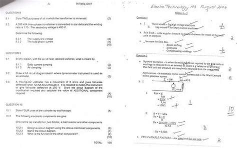 Download N3 Electro Technology Question Paper And Memorandum 