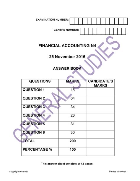 Full Download N4 Financial Accounting Question Papers And Memos 