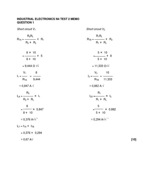 Read N4 Industrial Electronics Question Papers 