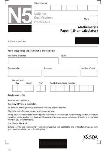 Read N5 Mathematics Question Papers Avidox 