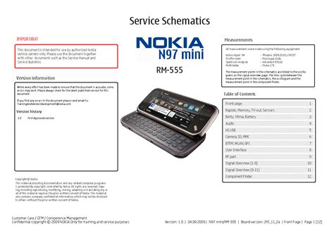 N97 Mini Service Manual