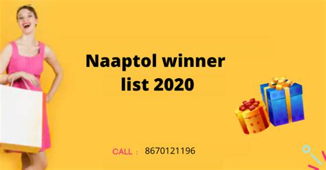 naaptol winner name 2020