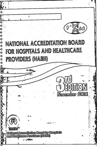 Nabh Standards 3rd Edition