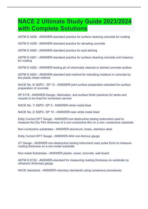 Download Nace Paint Study Guide 