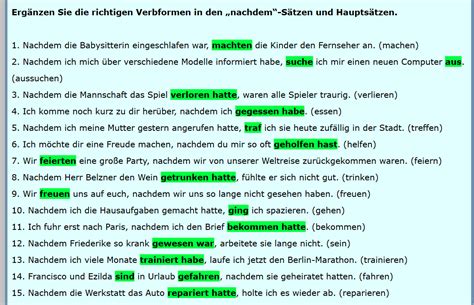 Nachdem Oder Nach Dem