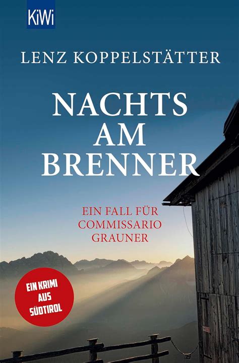 nachts am brenner ein fall fur commissario graune
