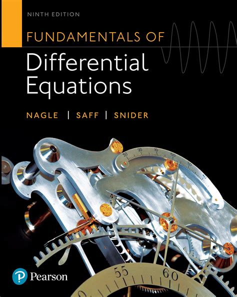 Read Nagle Saff Snider Differential Equations Solution Manual 