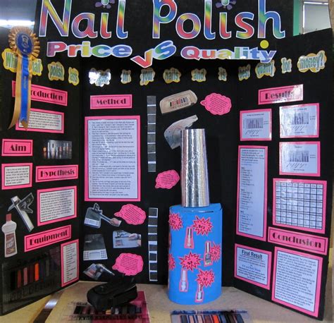 Nail Polish Durability Science Fair Projects Stem Projects Nail Polish Science Experiments - Nail Polish Science Experiments