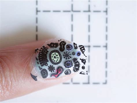 Nailed It Bringing Science Into Nail Art Kosu Science Nail Art - Science Nail Art
