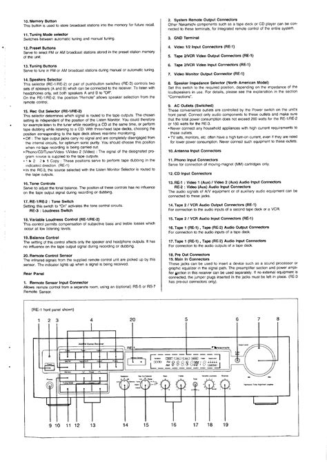 Download Nakamichi Re 2 User Guide 