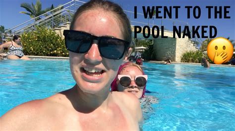Naked at the pool pics