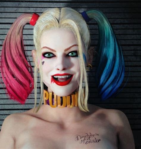 naked harley quin