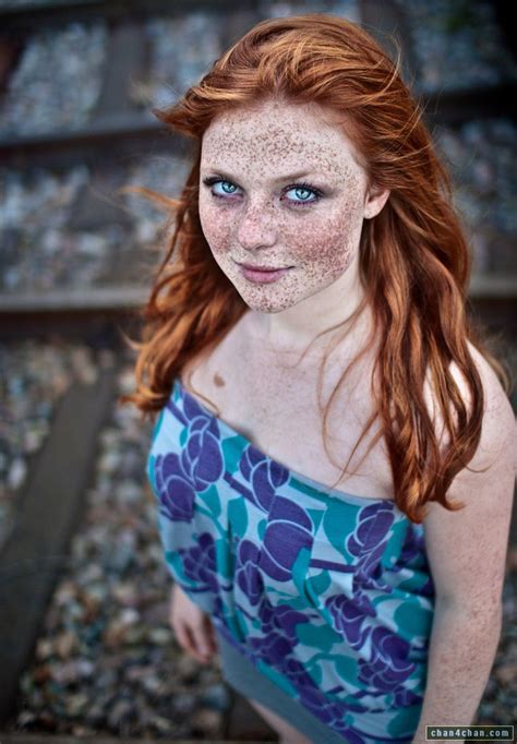 Naked redheads with freckles