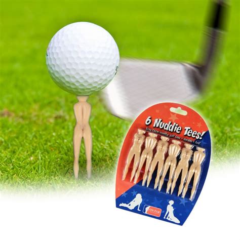 Naked Woman Golf Tees