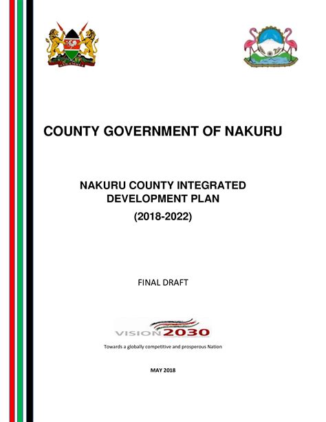 Nakuru County Integrated Development Plan