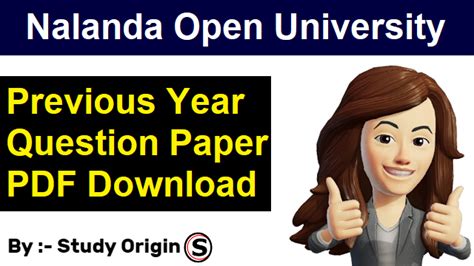 Download Nalanda Open University Question Paper 2012 