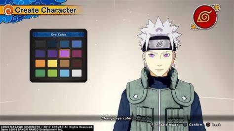 name of character naruto creator scene