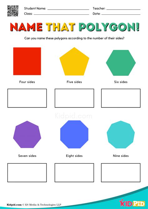 Name That Polygon Free Printable Worksheet Kidpid Naming Polygons Worksheet - Naming Polygons Worksheet