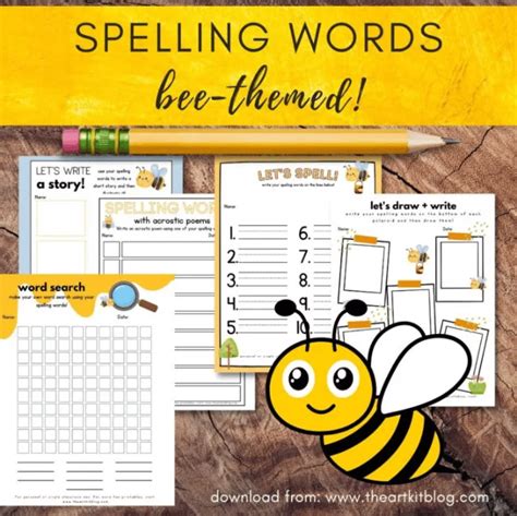 Full Download Name The Spelling Bee Superteacherworksheets 
