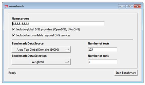 namebench for Windows
