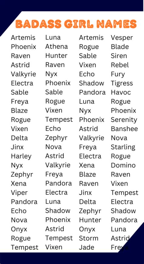 Names For Badass