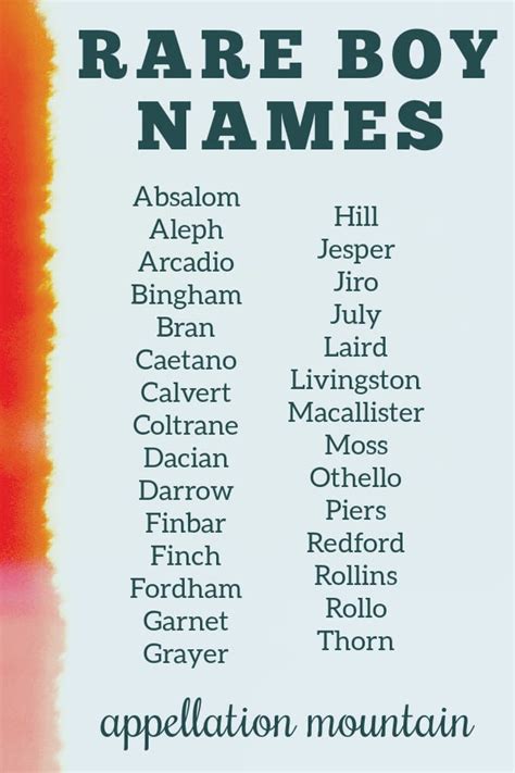 names for boys