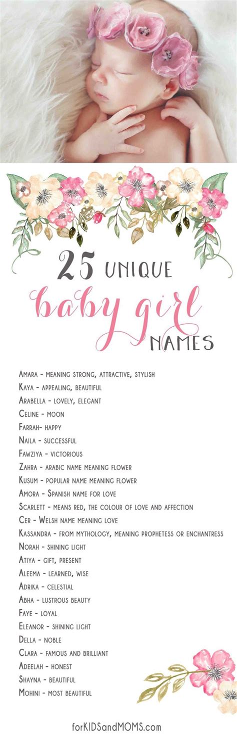 names for girls and meanings