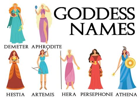 names of goddesses