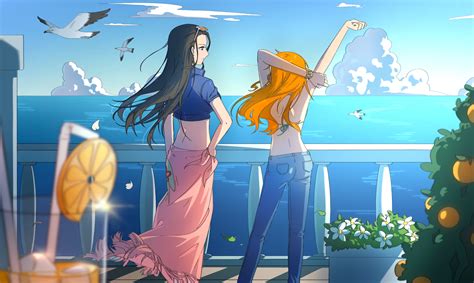 nami and robin nude