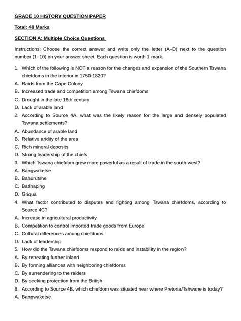 namibia grade 10 history question papers 2013