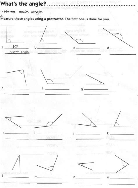 Naming And Classifying Angles Activity Environment Worksheet Twinkl Labelling Angles Worksheet - Labelling Angles Worksheet
