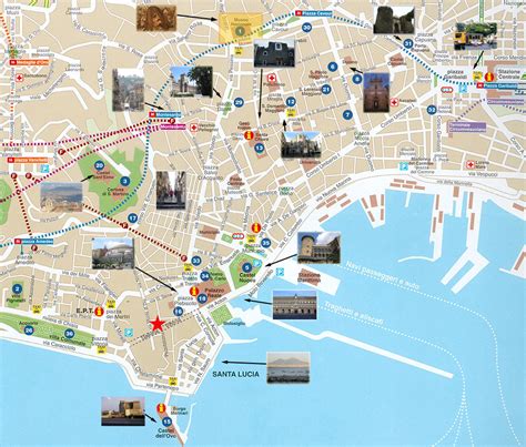 Naples Italy Map