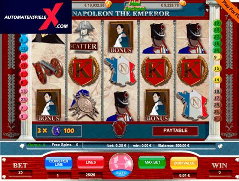 napoleon slot wild line Online Casino spielen in Deutschland