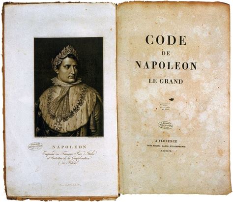 napoleonic code in english