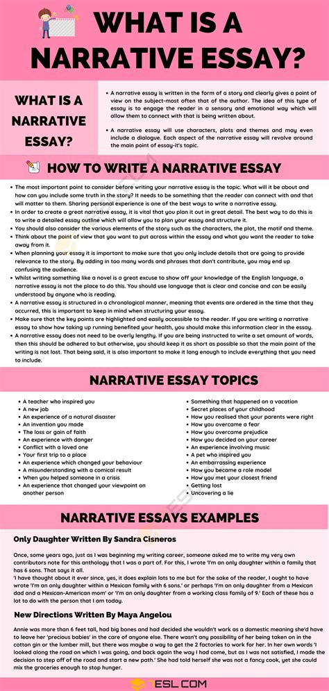 Narative Essay Term Paper Narative Writing - Narative Writing