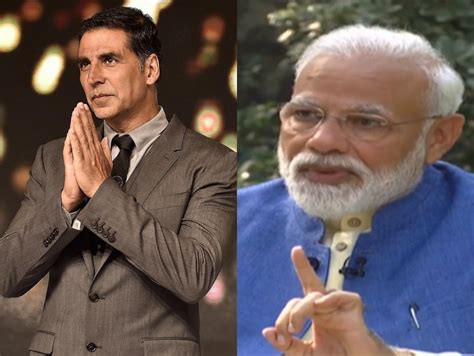 narendra modi with akshay kumar biography