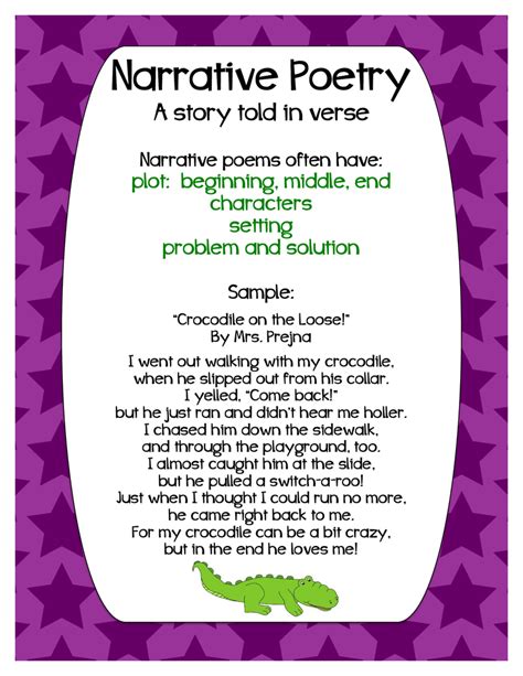 Narrative Poem Examples For Kids Free Download On Narrative Poem For Kids - Narrative Poem For Kids