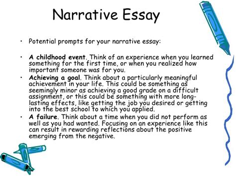 Narrative Writing Ideas   Narrative Essay Writing Help Ideas Topics Examples - Narrative Writing Ideas