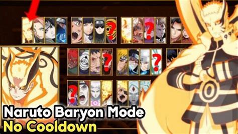 Naruto Senki Baryon Mod Apk   Naruto Senki All Out War Naruto Baryon Mode - Naruto Senki Baryon Mod Apk