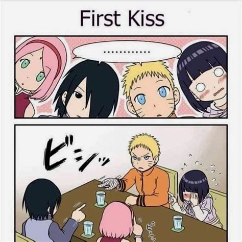 naruto who was your first kiss meme